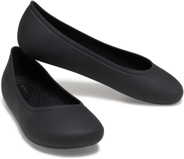Crocs Damen Brooklyn Flat Sneakers 34/35 EU Schwarz, 34/35 EU Schwarz