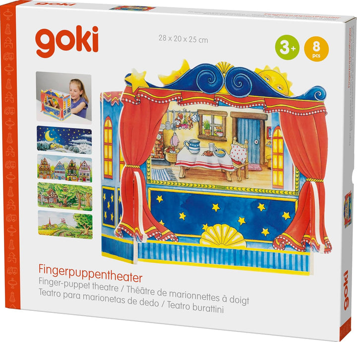 Goki 51786 - Fingerpuppentheater