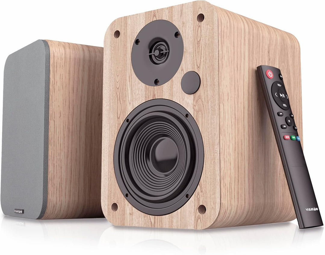 VULKKANO A4 ARC Aktivlautsprecher mit 4" Woofer, Bluetooth 5.0, HDMI ARC, Optica, RCA, USB, mit Subw