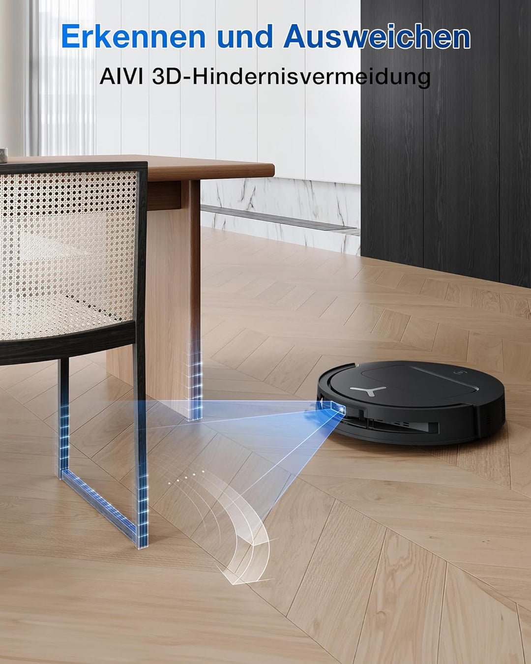 ECOVACS DEEBOT T50 Omni Saugroboter mit Wischfunktion,15.000 Pa, T30 Omni-Upgrade, Ausziehbare Seite