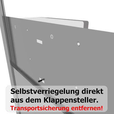 JOSTechnik automatische Hühnerklappe HK2-RE Rahmengerät mit Entenklappe 300x450 mm Rahmengerät 300x4