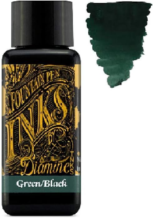 Diamine Tinte für Füllfederhalter, 30 ml, Primärfarbe – 3 x Flaschen – Oxblood & Oxford Blue & Green