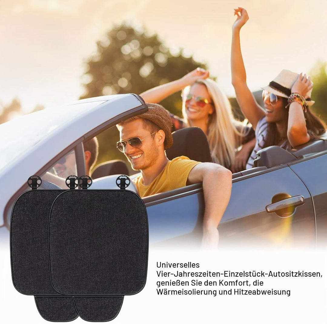 2 Stück Sitzauflage Auto Vordersitze, Sitzschutz, Autositzschoner Vorne, Atmungsaktiv, Anti-Rutsch,