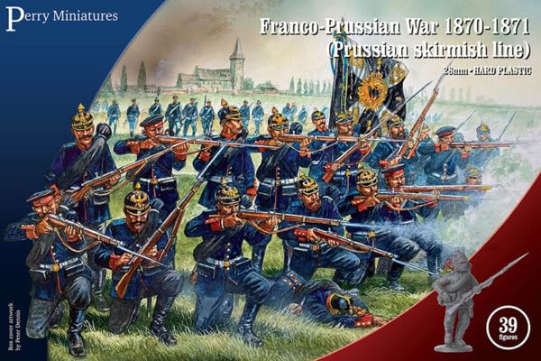 Perry Miniatures Französisch-Preussischer Krieg 1870-71 Preussische Scharmützellinie PRU2