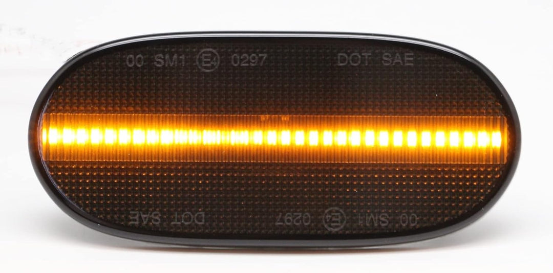 goingfast Passend für Mercedes Spinter W906 6x LED Seitenmarkierungsleuchten Schwarz 06-13 Positions