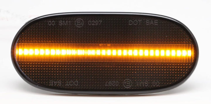 goingfast Passend für Mercedes Spinter W906 6x LED Seitenmarkierungsleuchten Schwarz 06-13 Positions