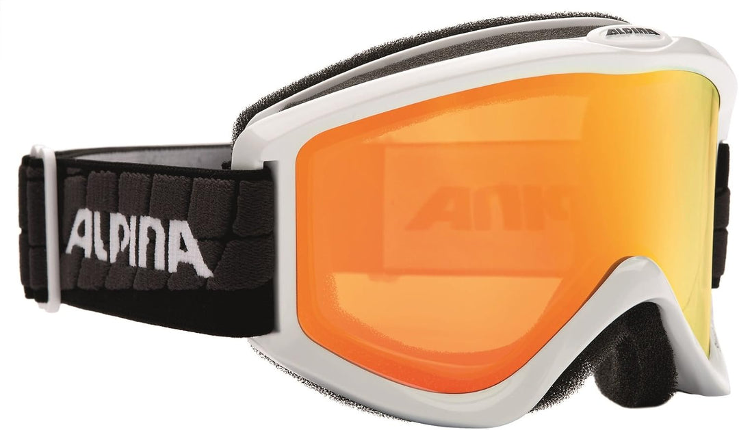 Alpina Unisex – Erwachsene Smash 2.0 Skibrille Blau, Blau
