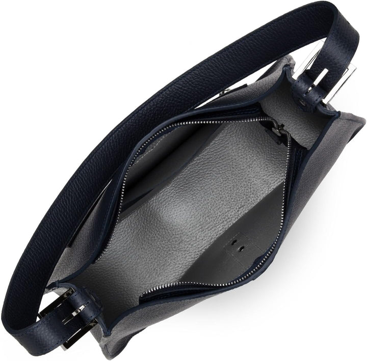 LANCASTER Umhängetasche Einheitsgrösse Dark Blue Silver (Blue Ina), Einheitsgrösse Dark Blue Silver
