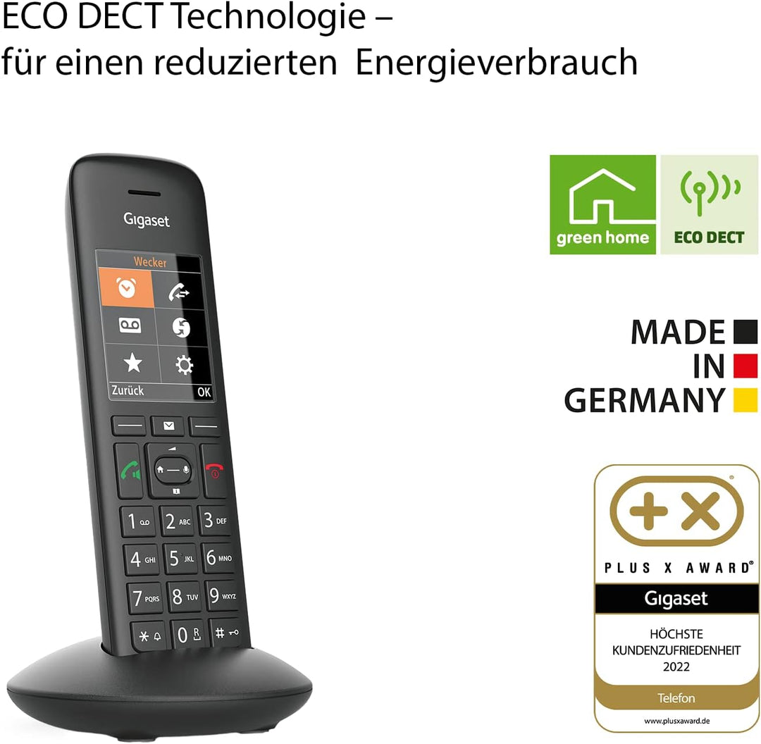 Gigaset C570 Schnurloses Telefon , grosses Farbdisplay , leichte Bedienbarkeit , grosses Adressbuch