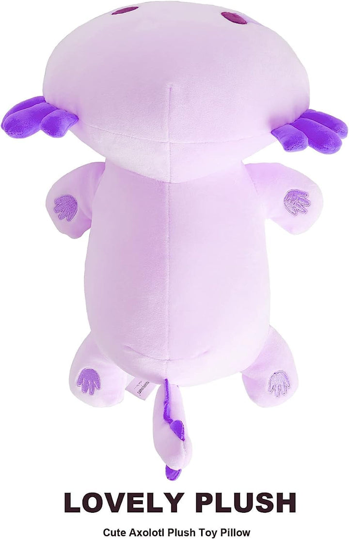 shownicer Plüschtier Axolotl Stofftier Kawaii Salamander Plüsch, Axolotl Kuscheltier Plüschkissen Sp