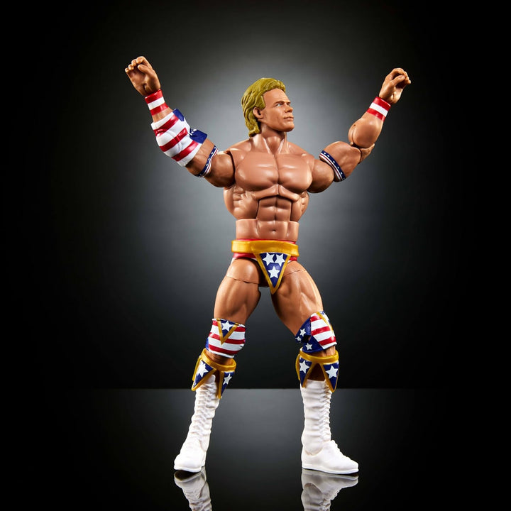 Mattel WWE Elite Collection Actionfigur, SummerSlam Lex Luger Sammlerstück mit Zubehör & Schiedsrich