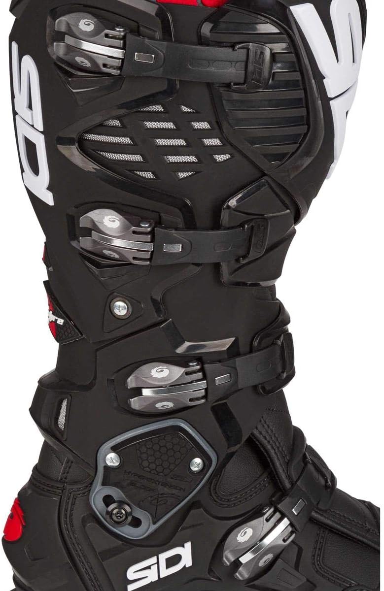 Sidi Sidi Crossfire 3 SRS Motorradstiefel Schwarz 45 EU, Schwarz 45 EU