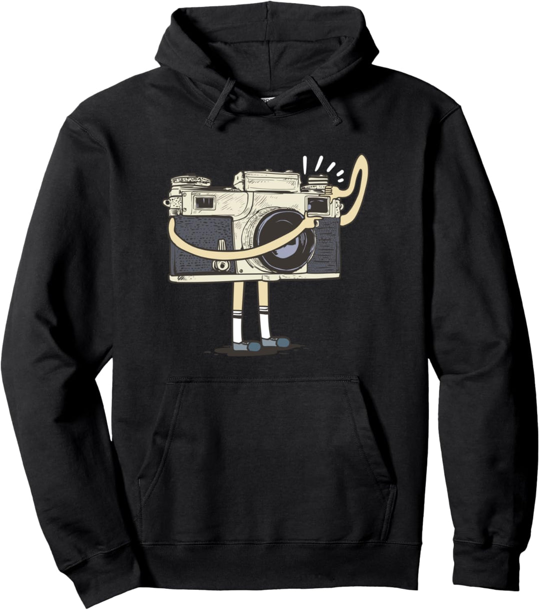 Kamera macht ein Foto für einen Fotografen Pullover Hoodie