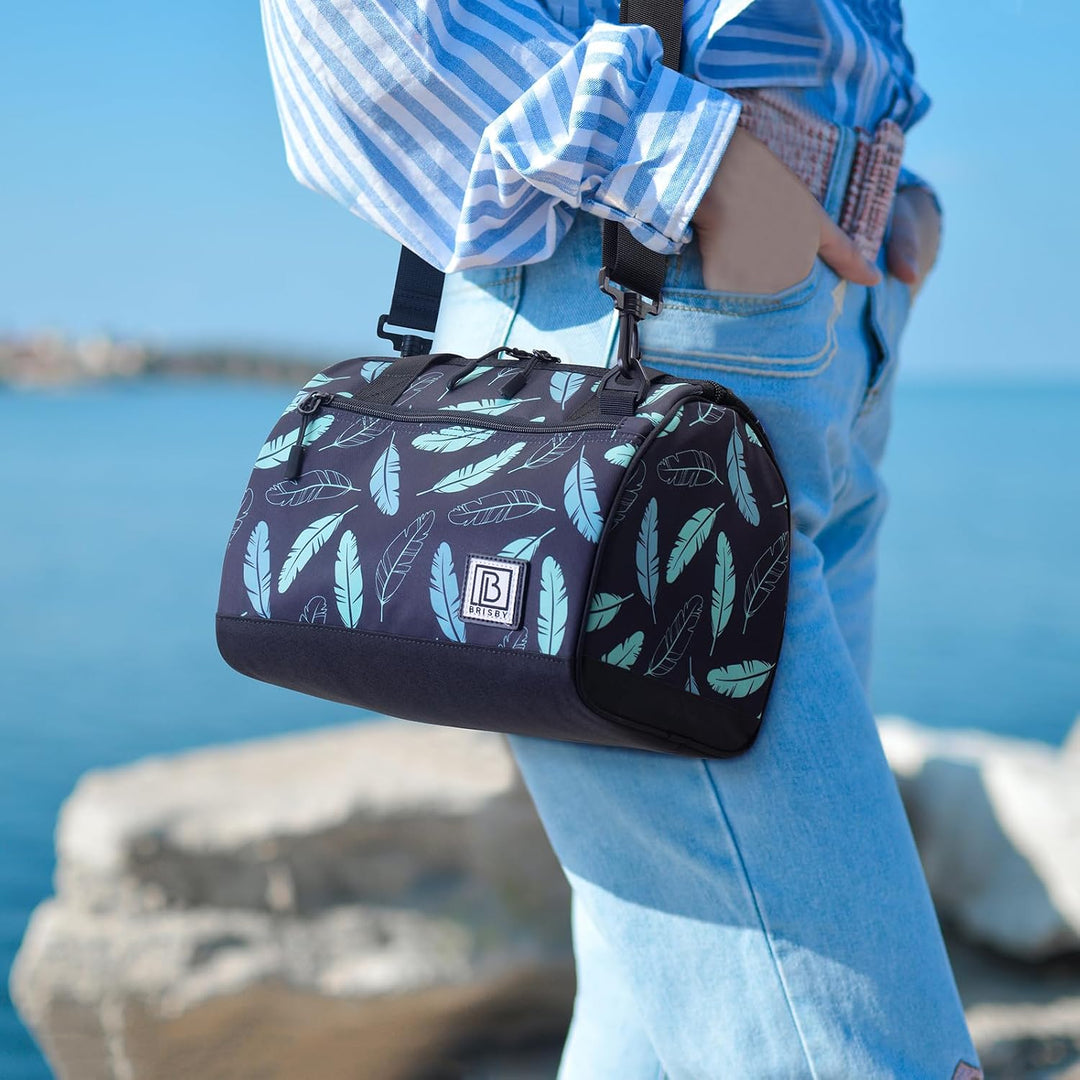 Brisby Kühltasche - 10L, Lunchtasche Damen, Vierschicht isolierte Kühltasche mit Kühlelemente, viels