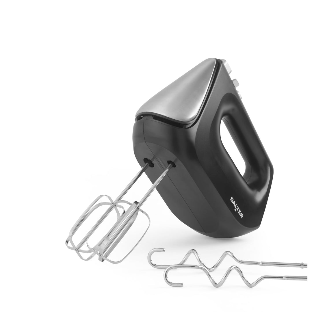 Salter 400W Handmixer – Elektrischer Handrührer zum Backen, 5 Geschwindigkeitsstufen & Turbofunktion