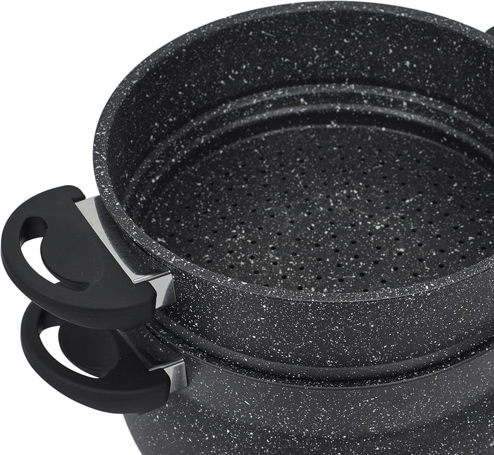Cook Concept-KC2548 Cook Concept-KC2548 Couscous-Topf mit Stein-Effekt, Durchmesser 26 cm, für Küche