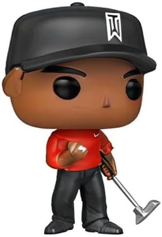 Funko Pop! Golf: Tiger Woods - (Red Shirt) - Vinyl-Sammelfigur - Geschenkidee - Offizielle Handelswa