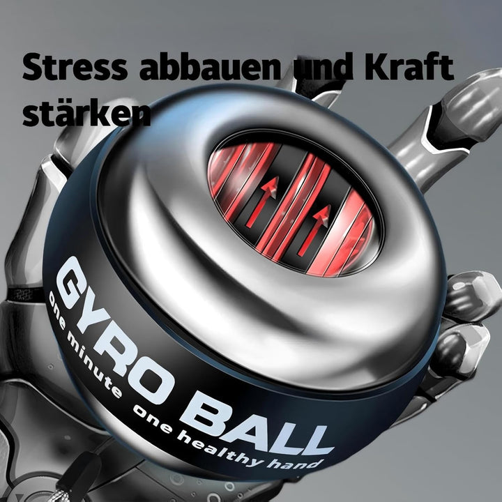 Gyroball, Handgelenktrainer-Ball,Handgelenkstärker,5-stufiger Widerstands/gyroskopischer Handtrainer