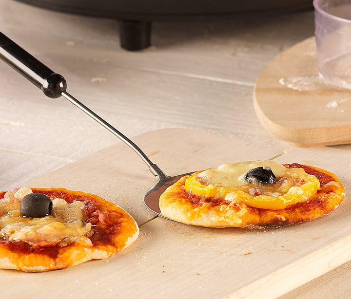 Cucina di Modena Pizzadom: Pizzaofen mit echter Terrakotta-Haube für 4 Personen (Tisch