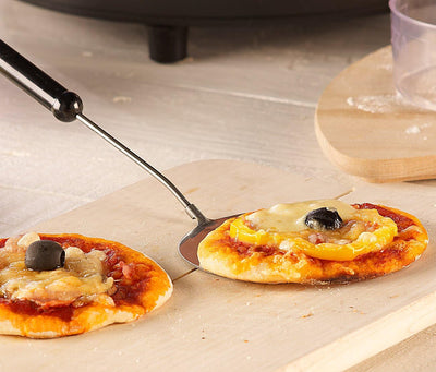 Cucina di Modena Pizzadom: Pizzaofen mit echter Terrakotta-Haube für 4 Personen (Tisch