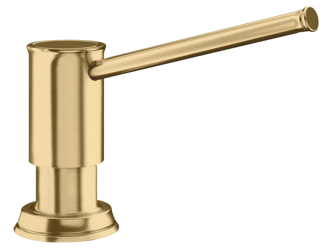 BLANCO LIVIA satin gold | Passend zu allen BLANCO-Küchenarmaturen | Bequem von oben zu befüllen | Sp