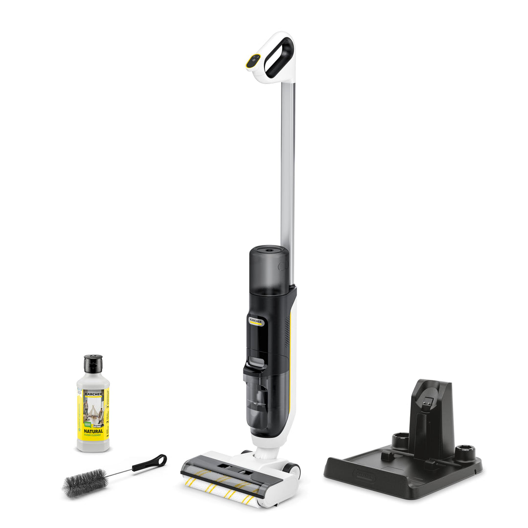 Kärcher Saugwischer FCV 3 Natural N, kabelloser Saugwischer mit 3 Reinigungsmodi, Akkulaufzeit: ca.