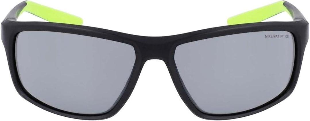 NIKE Unisex Adrenaline 22 Dv2372 Sonnenbrille, Schwarz/Silber Blitz, 64 cm