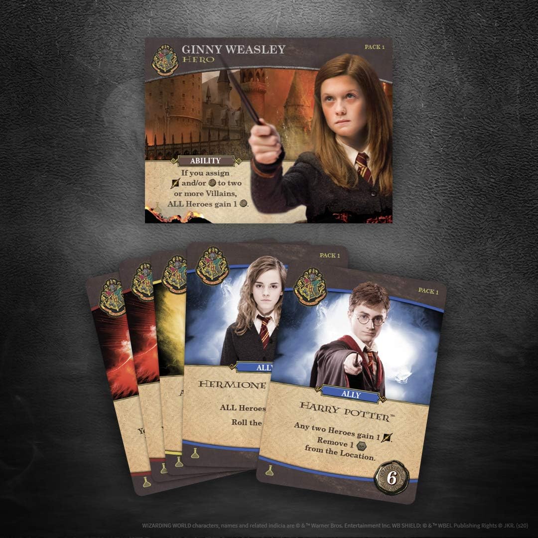 USAopoly - Harry Potter: Hogwarts Battle - The Charms and Potions Expansion - Board Game Hogwarts Sc