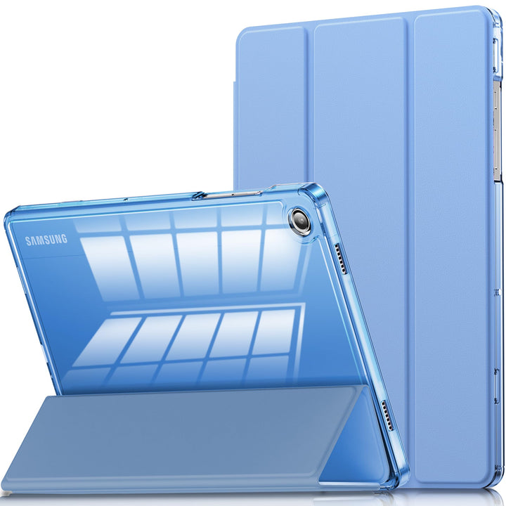 INFILAND Hülle für Samsung Galaxy Tab A11+/A9+11 Zoll (2023/2025),Schlanke Standfunktion Kristallkla