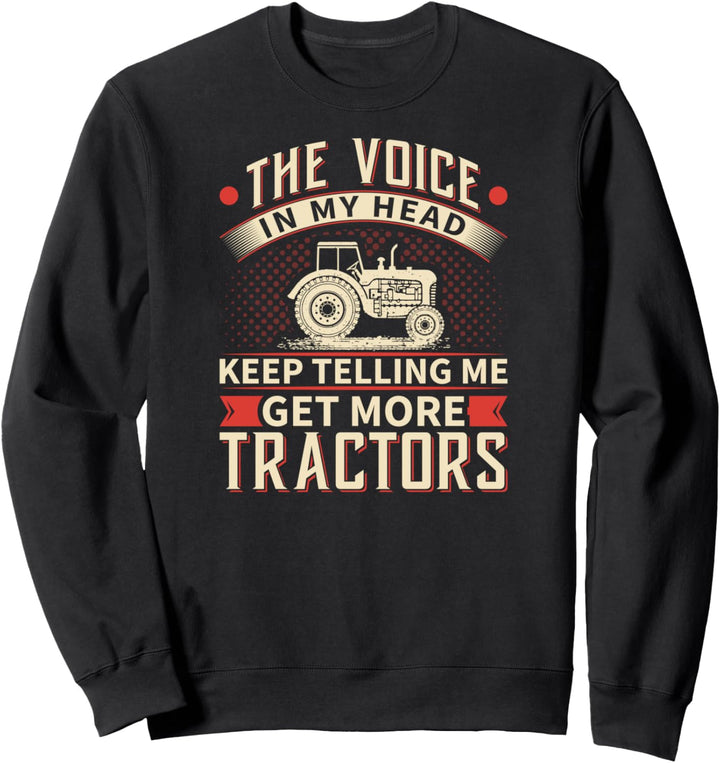 Lustig Landwirt Papa Ehemann Traktor Sweatshirt