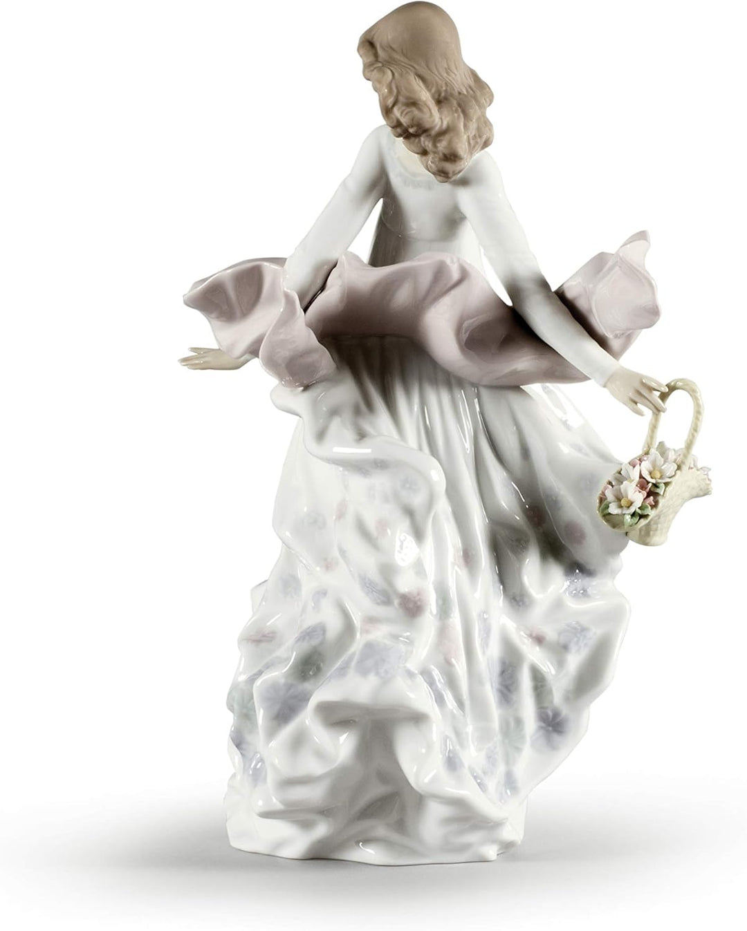LLADRÓ Frauen-Figur Frühlingspracht. Frau. Porzellan.