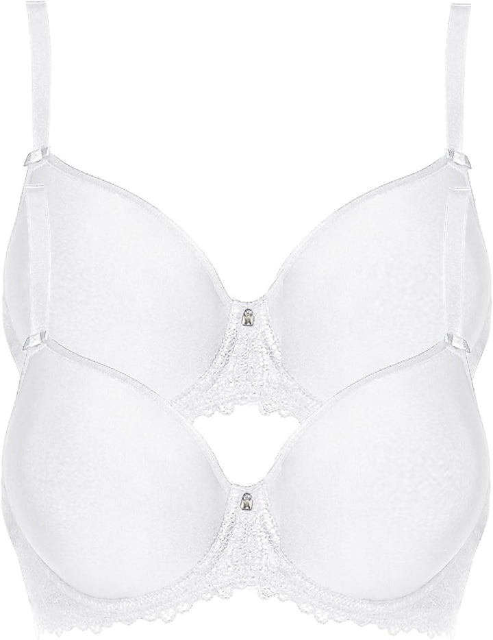 VIANIA! 2er Pack Spacer Bügel BH Leni 204461 70E Champagner, 70E Champagner