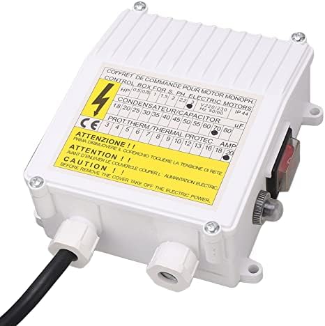 Deep Well Pump Control Box, Haushalts-3,0-PS-Tauchschalter-Controller ABS FüR Industrie