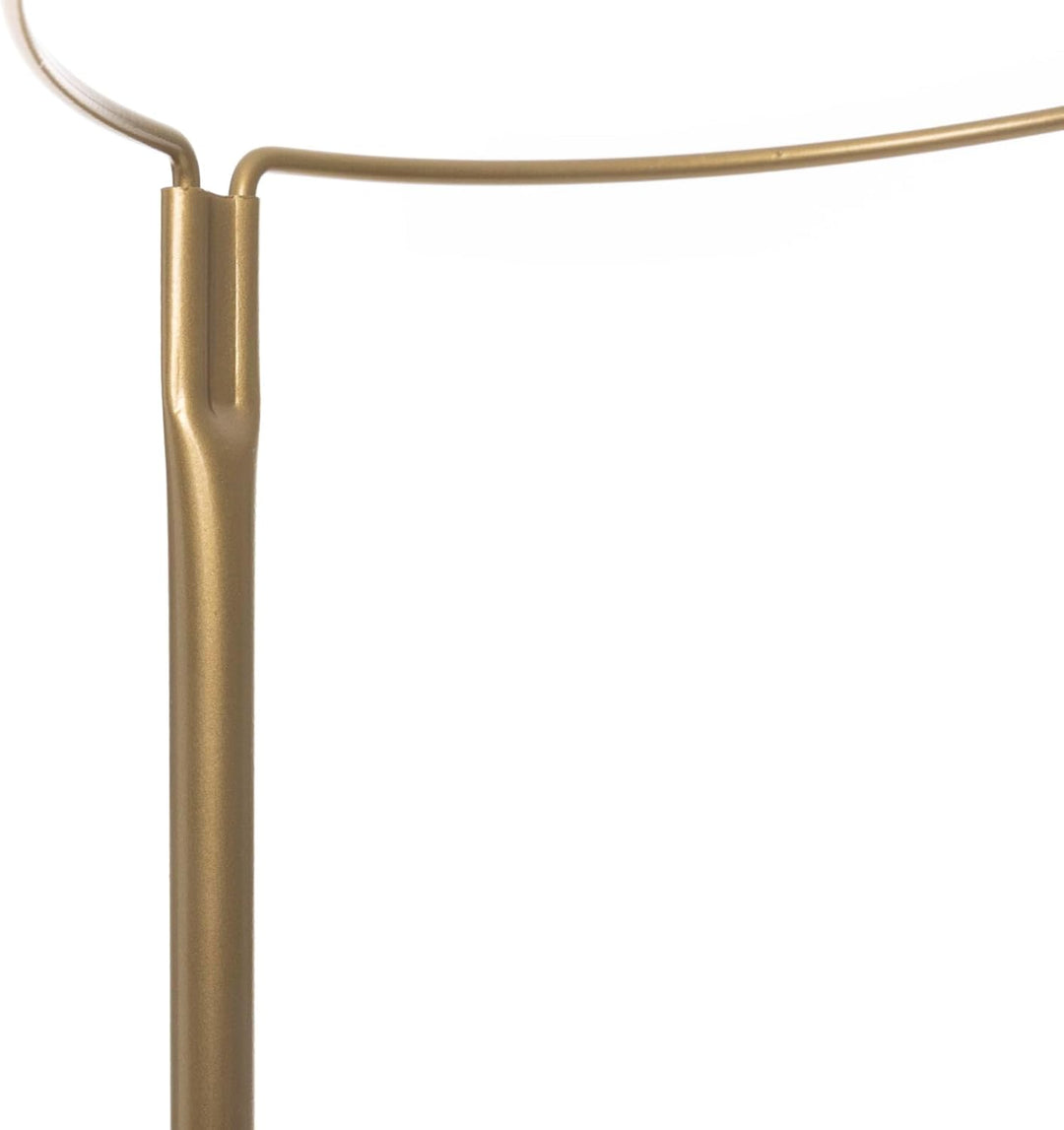 Jollein 009-001-98765 Stange für Wiegenhimmel Messing - Gold -150 cm H150 x B32 cm (1er Pack) Goldfa
