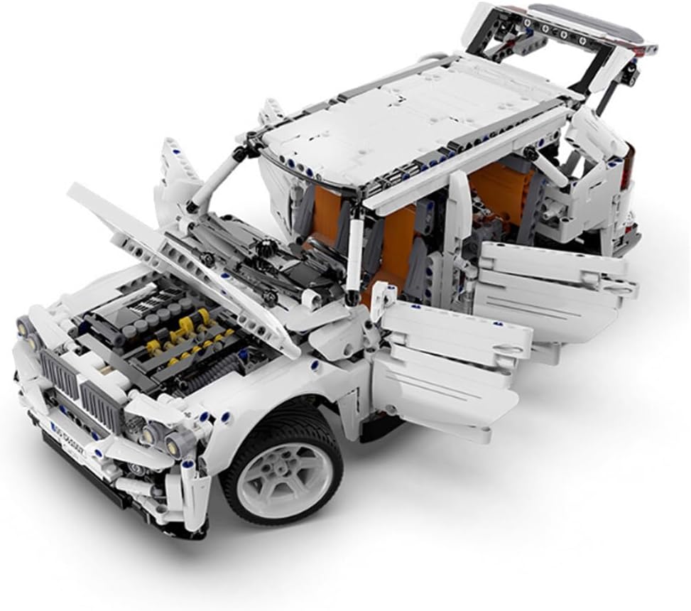 G5 4x4 Off-Roader SUV mit höhenverstellbarem Fahrwerk, 6-Zylinder, 2208 Teile, (kompatibel mit Lego