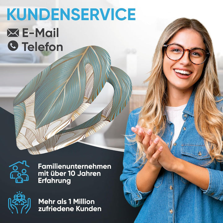 Sanilo WC Sitz mit Absenkautomatik & Schnellverschluss, Toilettendeckel per Knopfdruck abnehmbar, ei