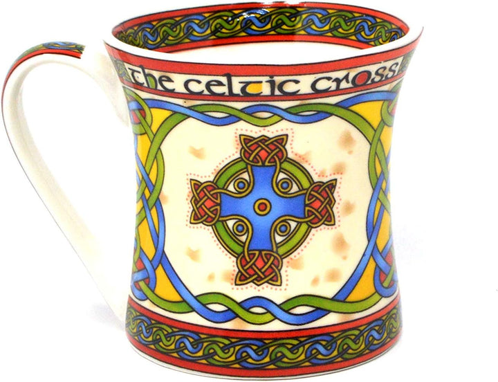 Royal Tara Keltisches Kreuz Becher Mehrfarbig, Mehrfarbig