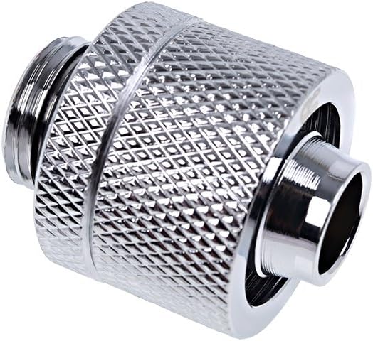 Alphacool 17235 Eiszapfen 16/10mm Anschraubtülle G1/4 - Chrome Sixpack Wasserkühlung Anschlüsse Sing