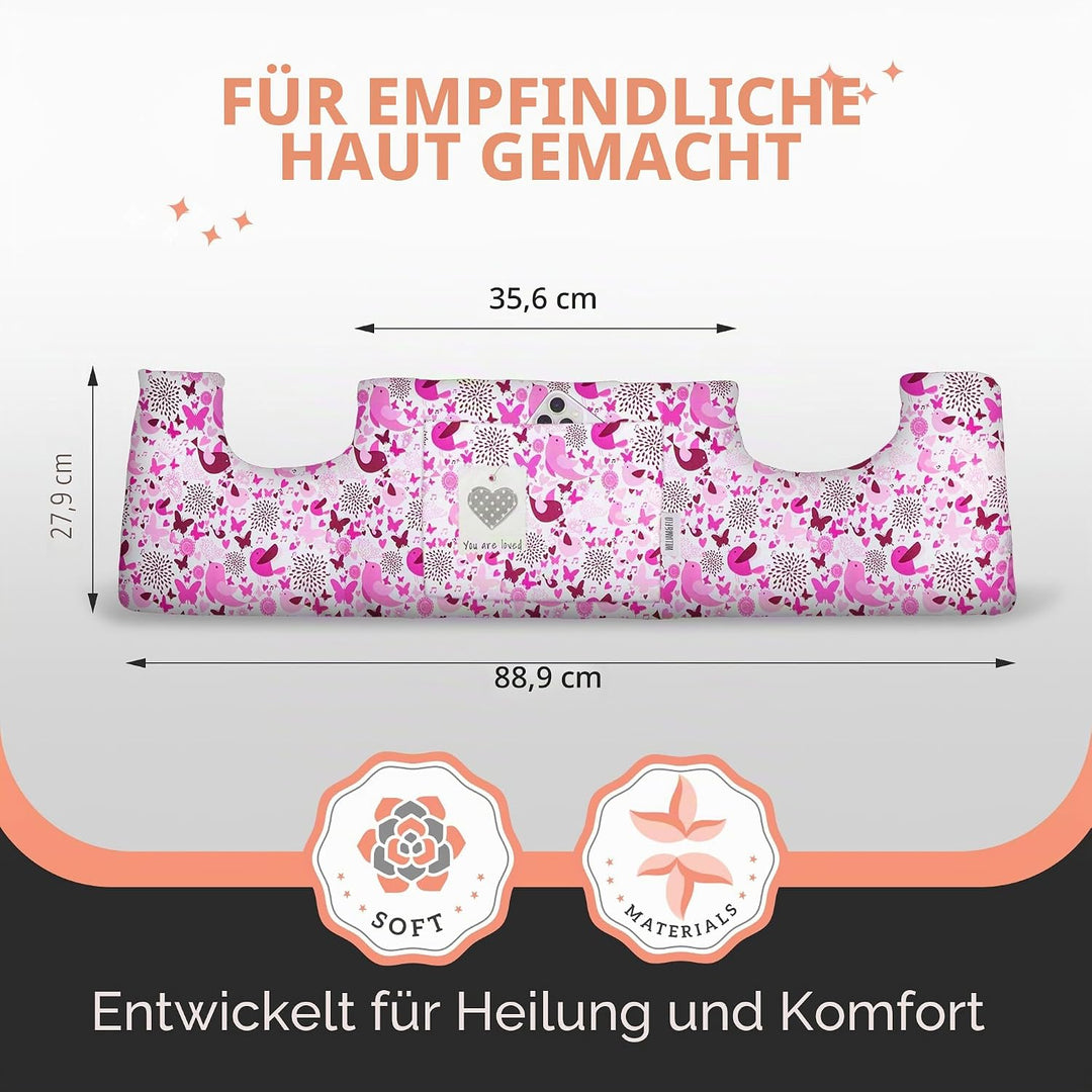 W&F HOME Postoperationskissen, Mastektomie, nach Brustkrebs, Operationen, Erholung, Bauch Tuck, C-Se
