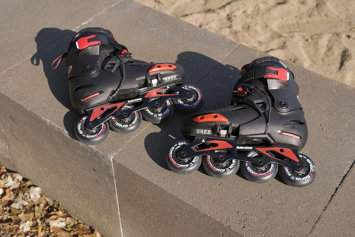 Rollerblade Jungen Apex Inlineskate 185 Schwarz, 185 Schwarz