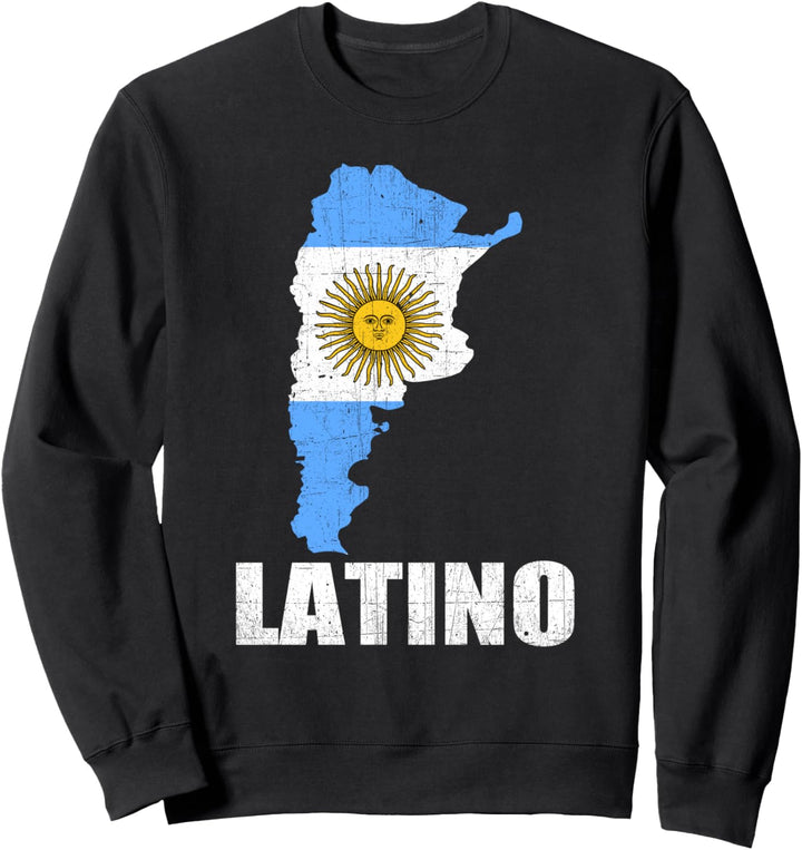 Argentinien Latino - Argentinische Flagge Argentinisch Lateinamerika Sweatshirt