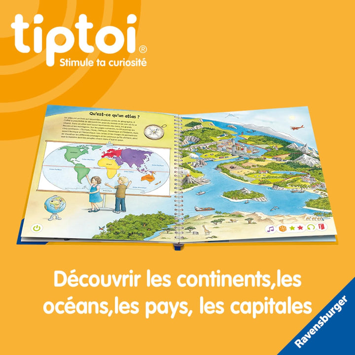 Ravensburger 00000177 tiptoi Starter Atlas, Moyen