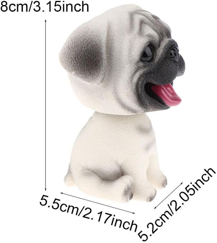 MagiDeal Hund Wackelfiguren für Auto, Auto Nette Nicken Schütteln Kopf Hund Wackelhund, Bobblehead H
