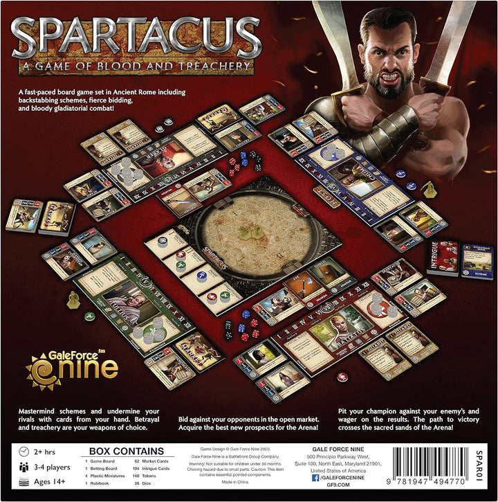 Gale Force Nine GF9SPA1E Spartacus (2021) – englisch