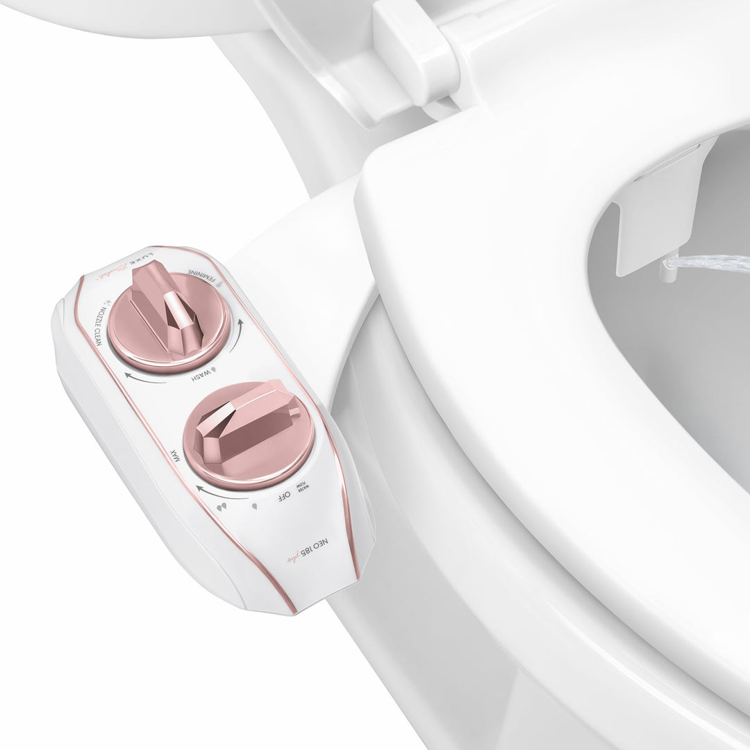 LUXE Bidet NEO 185 Plus – Mechanischer Bidet-WC-Sitzaufsatz der nächsten Generation mit innovativen
