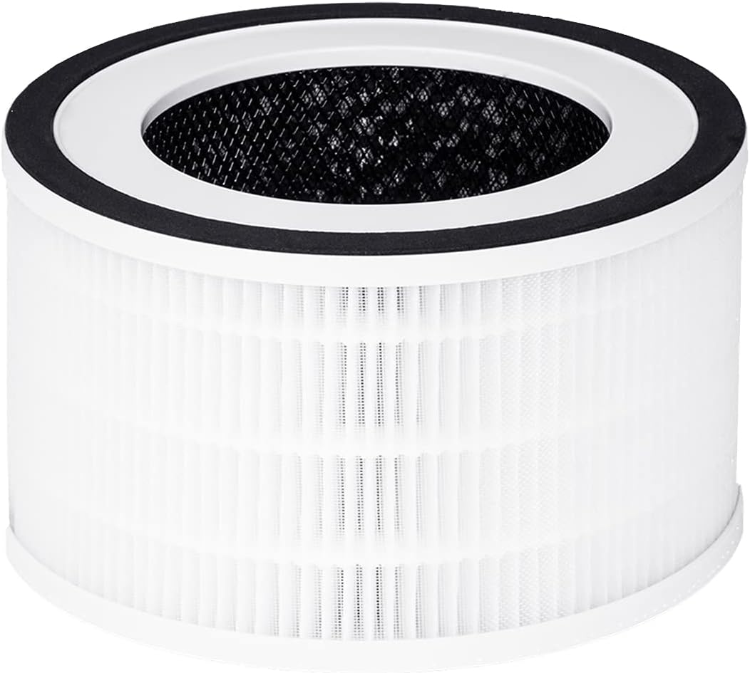 Hombli Smart Air Purifier mit 3 Lagen-Filterung, HEPA 13, Luftreiniger, ultraleise, App-, Sprachsteu