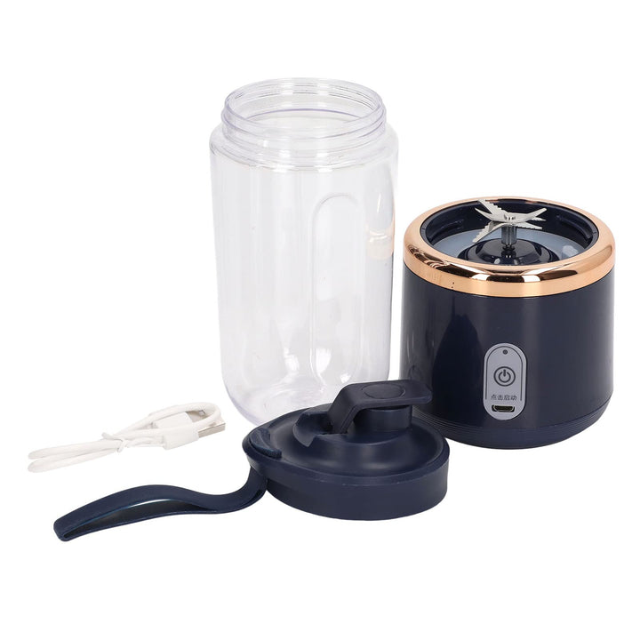 Mini Maker, Tragbarer Mixer, Maker Flasche, 300 ml Blender Elektrisch, 1200 MAh, Mini USB Ladeabzieh