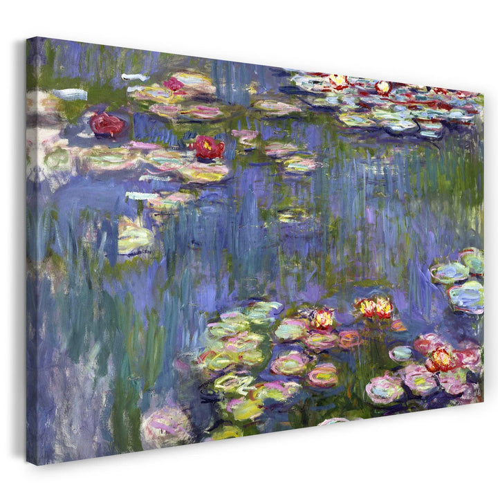 Printed Paintings Leinwand (120x80cm): Claude Monet - Seerosen 120x80 cm, 120x80 cm