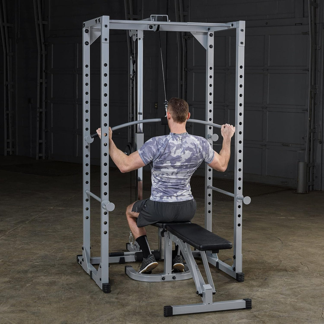 Body-Solid PLA-200X Powerline-Serie Latzug- und Ruder-Anbau für PPR-200X