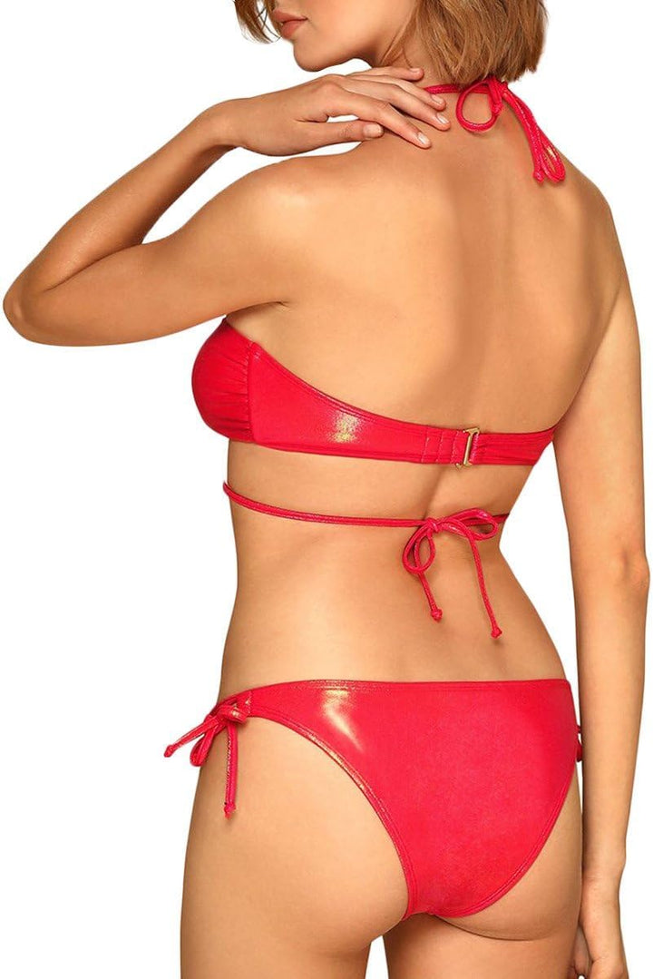 Obsessive Damen Bikini M Rot, M Rot